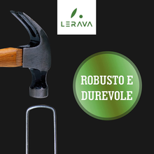 Carica l&#39;immagine nel visualizzatore di Gallery, Picchetti Telo Pacciamatura – 50 Pezzi - Picchetti Giardino – Ø3Mm - Picchetti A
