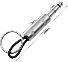 Carica l&#39;immagine nel visualizzatore di Gallery, Portachiavi Marshall Jack II 2.0 JCM800, Portachiavi a Tema Chitarra, Con Ganci,
