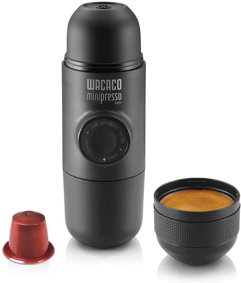 Minipresso NS, Caffettiera Portatile, Macchina Espresso Portatile, Compatibile C
