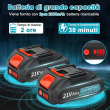 Carica l&#39;immagine nel visualizzatore di Gallery, Mini Motosega a Batteria  6 Pollice, Motosega a Batteria per Potatura Con Oliato

