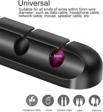 Carica l&#39;immagine nel visualizzatore di Gallery, Organizador para La Gestión De Cables con Clip Cables,Ganchos Adhesivos,Soporte

