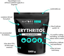 Carica l&#39;immagine nel visualizzatore di Gallery, Eritritolo Erythritol Naturale 2Kg Granulato Sostituto Zucchero 0 Calorie €19,95
