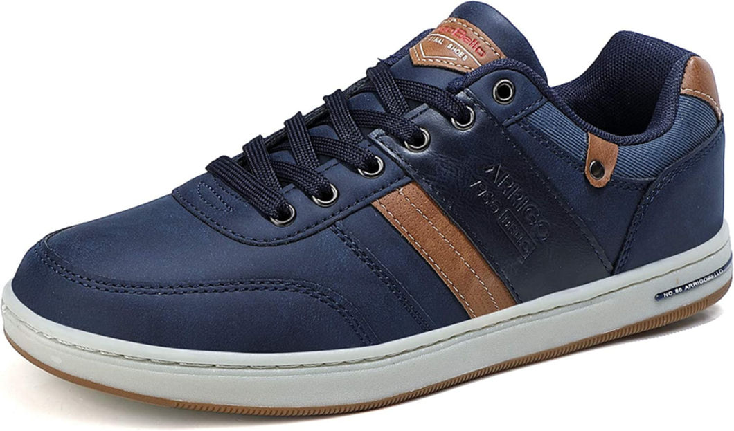 Sneakers Uomo Scarpe Casual Da Ginnastica Eleganti PU Pelle Sportive Interior Al