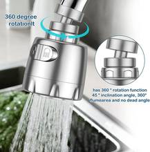Carica l&#39;immagine nel visualizzatore di Gallery, Aeratore per Rubinetto, 360 ° Girevole Lavello Rubinetto, Gorgogliatore Aeratore
