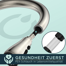 Carica l&#39;immagine nel visualizzatore di Gallery, Rubinetto Lavello Cucina, Miscelatore Cucina Con Doccetta Estraibile Rubinetti p
