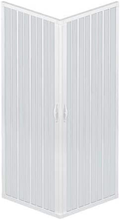 Carica l&#39;immagine nel visualizzatore di Gallery, Box Doccia a Soffietto Liberte&#39; 70X70 CM Angolare Riducibile Colore Bianco Paste
