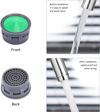 Carica l&#39;immagine nel visualizzatore di Gallery, Confezione Da 10 Aeratori per Rubinetti Con Guarnizione Da 10 Pezzi, Limitatore
