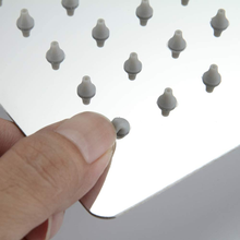 Carica l&#39;immagine nel visualizzatore di Gallery, M20292 - Soffione Doccia a Pioggia, 20 X 20 CM, Docce Fisso Quadrato, Acciaio, C
