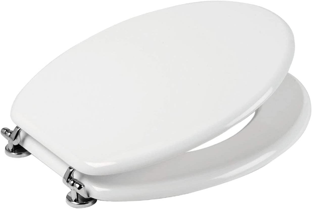 SEDILE COPRIWATER TAVOLETTA BIANCO UNIVERSALE per BAGNO COPRI WC in LEGNO