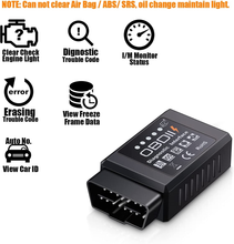 Carica l&#39;immagine nel visualizzatore di Gallery, OBD2 Wireless OBD Auto Code Lettore Scansione Strumento -Collegare via Wifi Con
