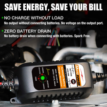 Carica l&#39;immagine nel visualizzatore di Gallery, MP00205A 12V 800Ma Completamente Automatico Caricabatterie/Manutentore per Auto,
