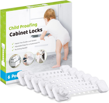 Carica l&#39;immagine nel visualizzatore di Gallery, Bambino Chiusure Di Sicurezza (Aggiornato), 6 Pezzi Serrature Di Sicurezza per B

