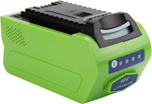 Carica l&#39;immagine nel visualizzatore di Gallery, 40V 5.0Ah Batteria per Greenworks G-MAX 29472 29282 2601102 24252 29462 29302 29
