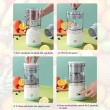 Carica l&#39;immagine nel visualizzatore di Gallery, Saftpresse Elektro, Saftpresse Wiederaufladbare, Saftpresse Portable Mit Re
