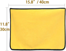 Carica l&#39;immagine nel visualizzatore di Gallery, Lavette Séchage De Nettoyage en Microfibre Superfine, Chiffons pour Polir À Al
