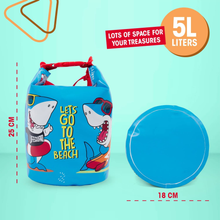 Carica l&#39;immagine nel visualizzatore di Gallery, Sac à Dos Étanche Mer pour Enfants - Imperméable Sac Bébé Bleu Réglable Avec - C
