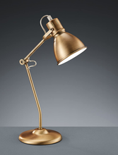 Carica l'immagine nel visualizzatore di Gallery, Vintage Trio 500500104 Tischleuchte, Messing Matt E14,40 W,Bronze
