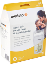 Carica l&#39;immagine nel visualizzatore di Gallery, Set of Bags for Breast Milk Storage 180 Ml, Pack of 50
