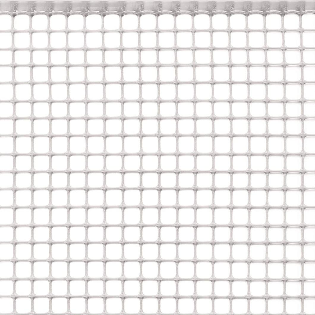 72020111 Netzwerk Schützende Mehrzweck Quadrat 10, Weiß, 1,00 X 5 M