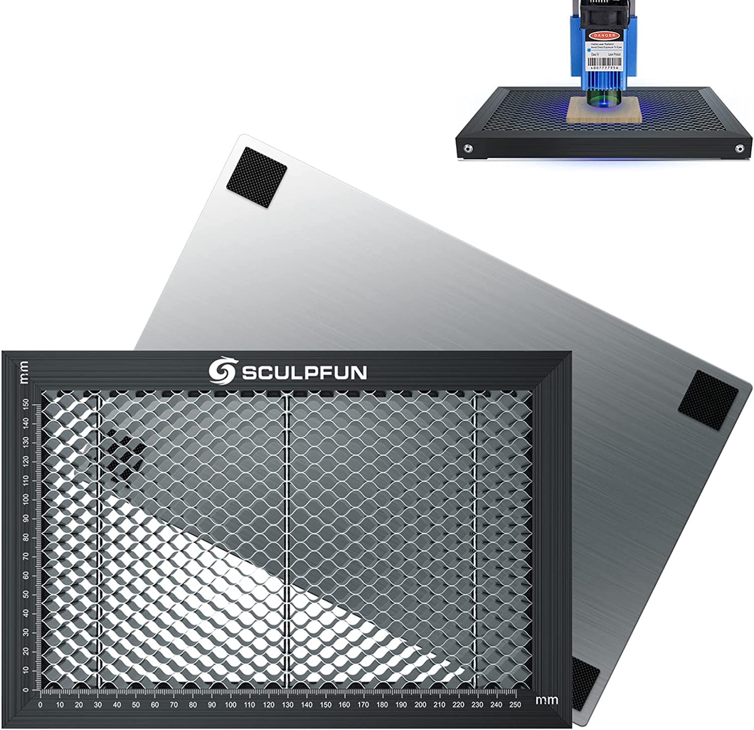 Pritsche Der Verkleidung Der Tabelle von der Arbeit Waben Laser Pe