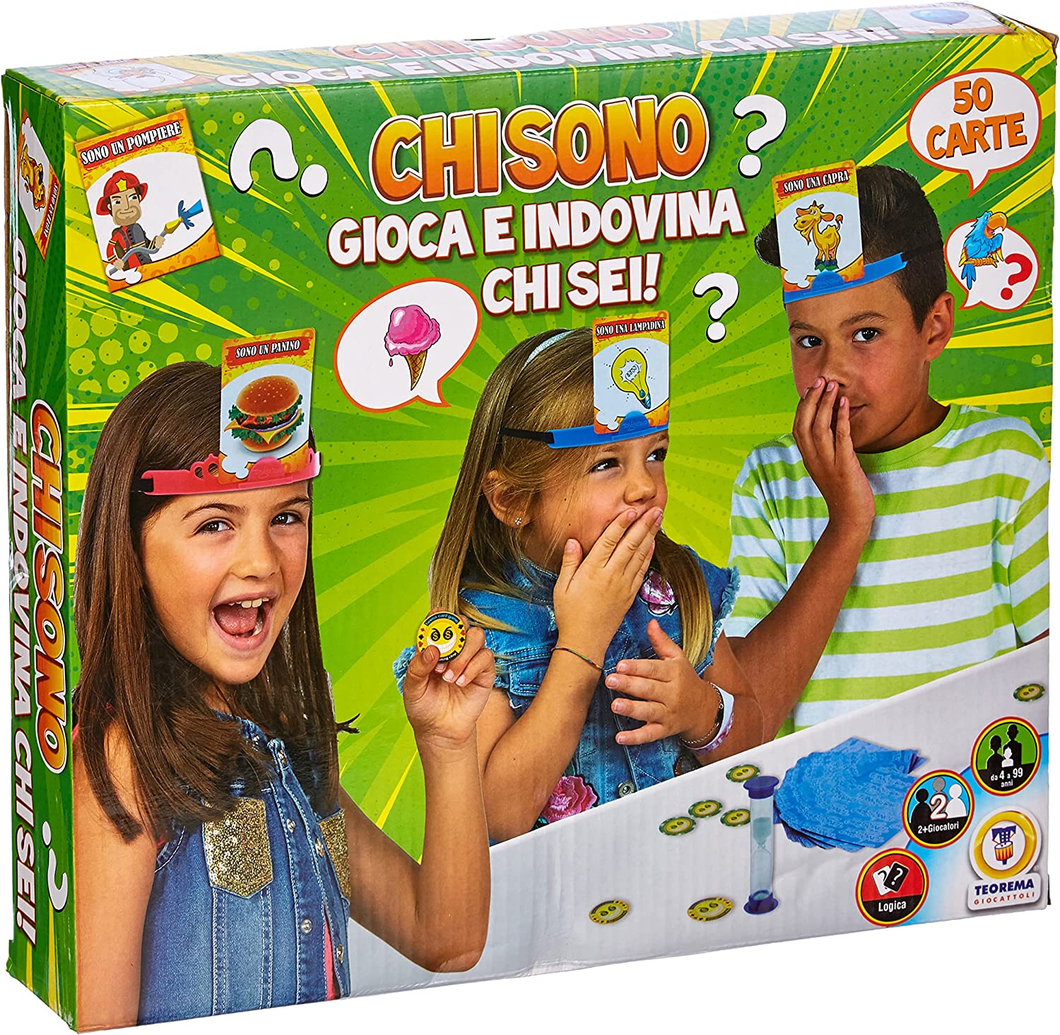 Chi Sont Jouer Et Devine Qui Six, Multicolore, 63958