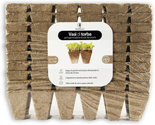 Carica l&#39;immagine nel visualizzatore di Gallery, Pots pour Plans En Fibre de Tourbe, Confection à Partir De 120 Pots Id
