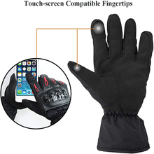 Carica l'immagine nel visualizzatore di Gallery, Waterproof Winter Motorcycle Gloves, Windproof Touchscreen Gloves for Motorcycle
