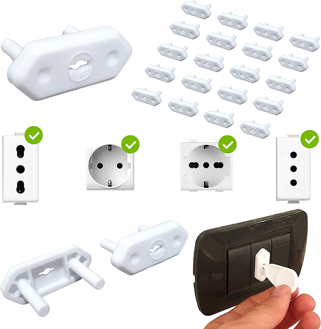 Fiche Couvre pour Enfants - 20 Enfants Universel Italiane Et Schuko, C