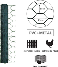 Carica l&#39;immagine nel visualizzatore di Gallery, Metal Mesh, Fencing Nets for Poultry, Animals and Plants (Hexagonal Mesh)
