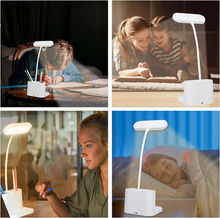 Carica l&#39;immagine nel visualizzatore di Gallery, Lampe de Bureau À LED, Table LED Rechargeable, 8 Niveaux De Lumi

