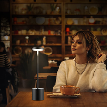 Carica l&#39;immagine nel visualizzatore di Gallery, Schreibtischlampe Ohne Drähte， Wiederaufladbare LED Eye-Protect Tischleuchte, L
