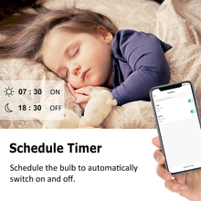 Carica l&#39;immagine nel visualizzatore di Gallery, Lampes LED Alexa Batterie Intelligent Wifi, Dimmable Ampoule Smart 10W, RGB &amp; 2
