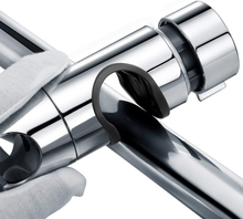 Carica l&#39;immagine nel visualizzatore di Gallery, Soutien Douche, Loquet Douche Réglable IN ABS Avec Serre-Joint, Soutien Soff
