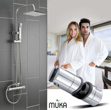 Carica l&#39;immagine nel visualizzatore di Gallery, Soutien Douche, Loquet Douche Réglable IN ABS Avec Serre-Joint, Soutien Soff
