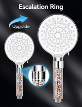 Carica l&#39;immagine nel visualizzatore di Gallery, Pommeau de Douche Avec Tube 6 Modalités Élevé Pression Avec Tube Flex
