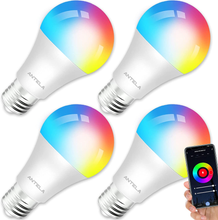 Carica l&#39;immagine nel visualizzatore di Gallery, Glühbirnen LED Alexa Inteligente Wifi, Dimmbar Birne Smart 10W, RGB &amp; 2
