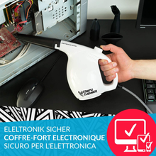 Carica l&#39;immagine nel visualizzatore di Gallery, Compucleaner Elektrisch Air Duster,Luft Druckluft für PC,Reinigung Tastatur PC
