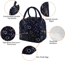 Carica l&#39;immagine nel visualizzatore di Gallery, Sac Thermique Porte Manger Tote Isolé Avec Thermo Protecteur Poches Pe
