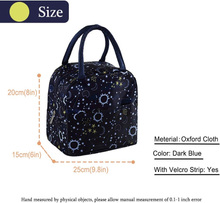 Carica l&#39;immagine nel visualizzatore di Gallery, Sac Thermique Porte Manger Tote Isolé Avec Thermo Protecteur Poches Pe
