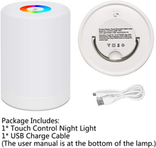 Carica l&#39;immagine nel visualizzatore di Gallery, Lumière Nuit LED, Lampe de Chevet Intelligent,Contrôle Tactile,Dimmerab

