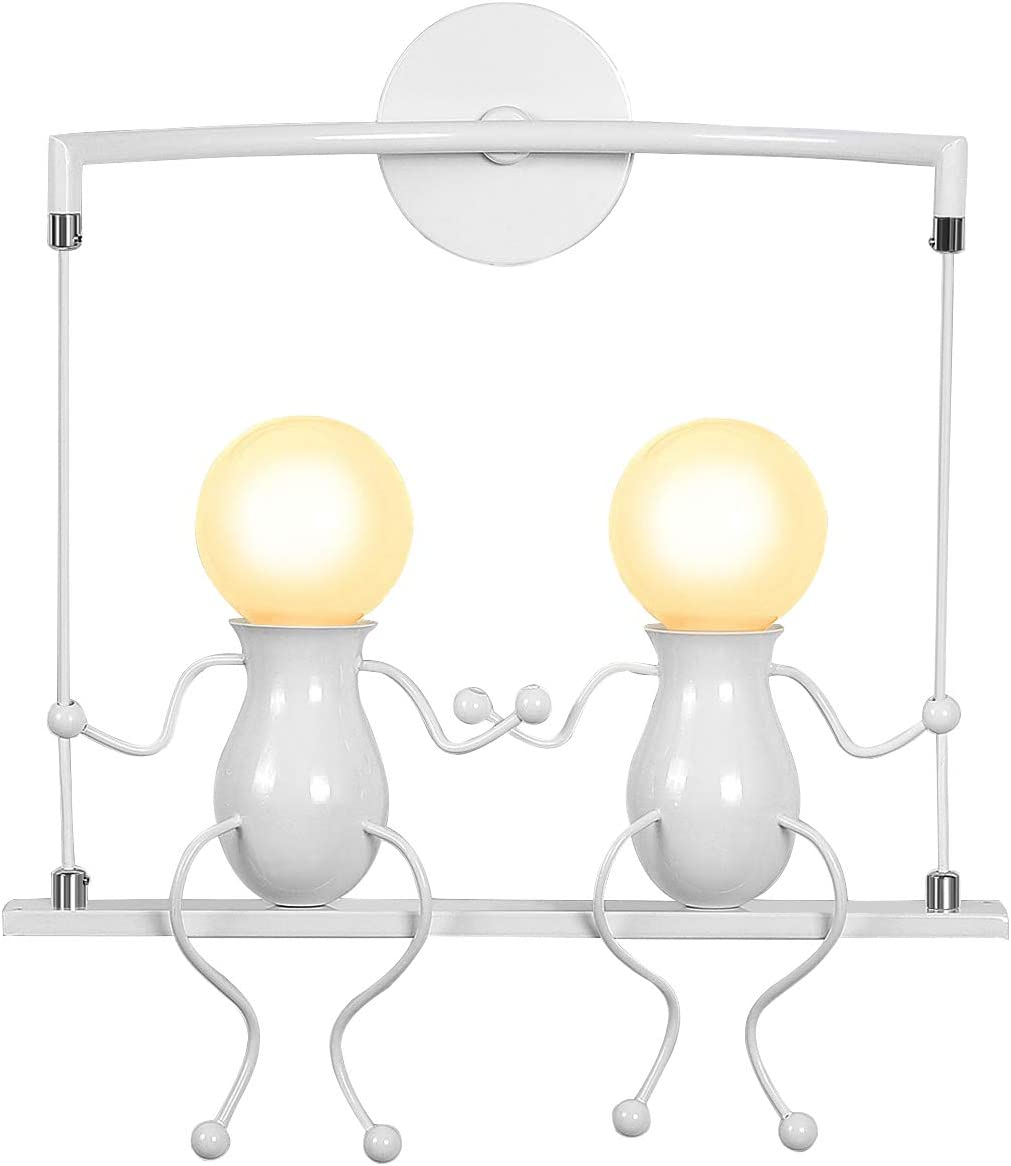 Creative Humanoid Wall Applique Modern Wall Lamp