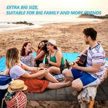 Carica l&#39;immagine nel visualizzatore di Gallery, Mat Meer Decke Von Strand 250 X 210 CM Zelt Zubehör Mumien Biker
