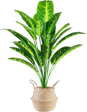 Carica l&#39;immagine nel visualizzatore di Gallery, Fake Indoor Plant Artificial Bird of Paradise Tree Leaf
