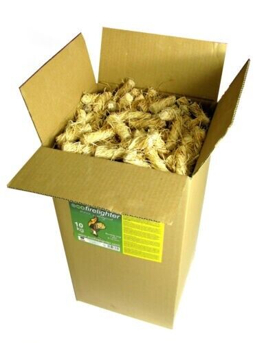 Firelighters Ecological 10kg=1000-1100 Pieces - BBQ And Camino. Accendiveloce