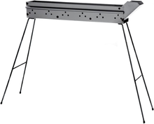 Carica l&#39;immagine nel visualizzatore di Gallery, Skewer Roaster Grill Meat Fish 80 cm Stainless Steel
