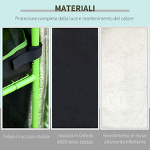 Carica l&#39;immagine nel visualizzatore di Gallery, Hydroponic Cultivation Tent in Mylar and Oxford 600D to Reflect Light G
