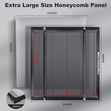 Carica l&#39;immagine nel visualizzatore di Gallery, Honeycomb Work Table for Laser Engraving Machine, 500 X 500 X 22 M
