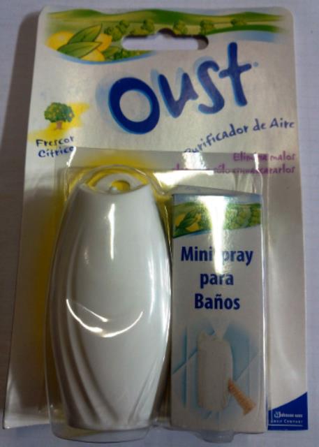 Deo casa Oust minispray ml. 10 x 12 confezzioni