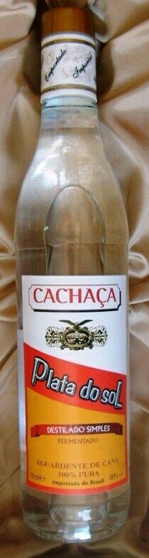 CACHACA Plata do sol cl. 70 ACQUAVITE DISTILLATO DI CANNA DA ZUCCHERO