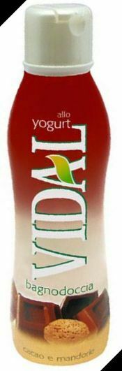 Bagno doccia Vidal allo Yogurt cacao e mandorle ml 400 x 9 bottiglie